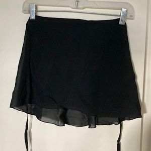 Wrap ballet skirt